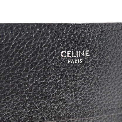 Celine Drummed Calfskin Mini Luggage Black 6 of 9