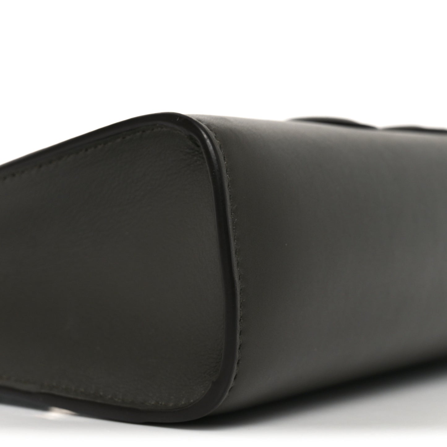 Smooth Calfskin Cuir Triomphe Shoulder Bag Dark Army