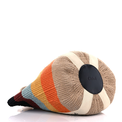 Chloe X MIFUKO Woven Large Woody Basket Tote Multicolor 4 of 12