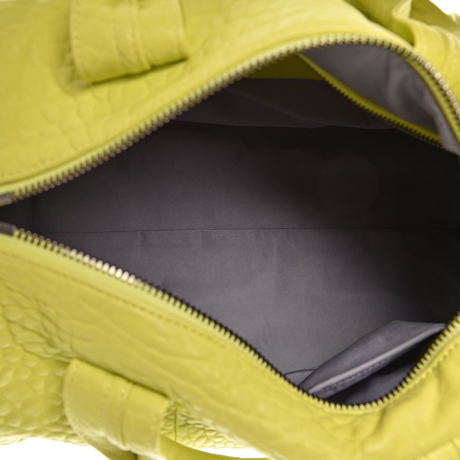 Alexander Wang Pebbled Lambskin Rocco Acid Black Nickel Hardware 6 of 9