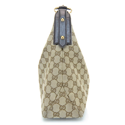 Gucci Monogram Medium Horsebit Chain Hobo 7 of 12