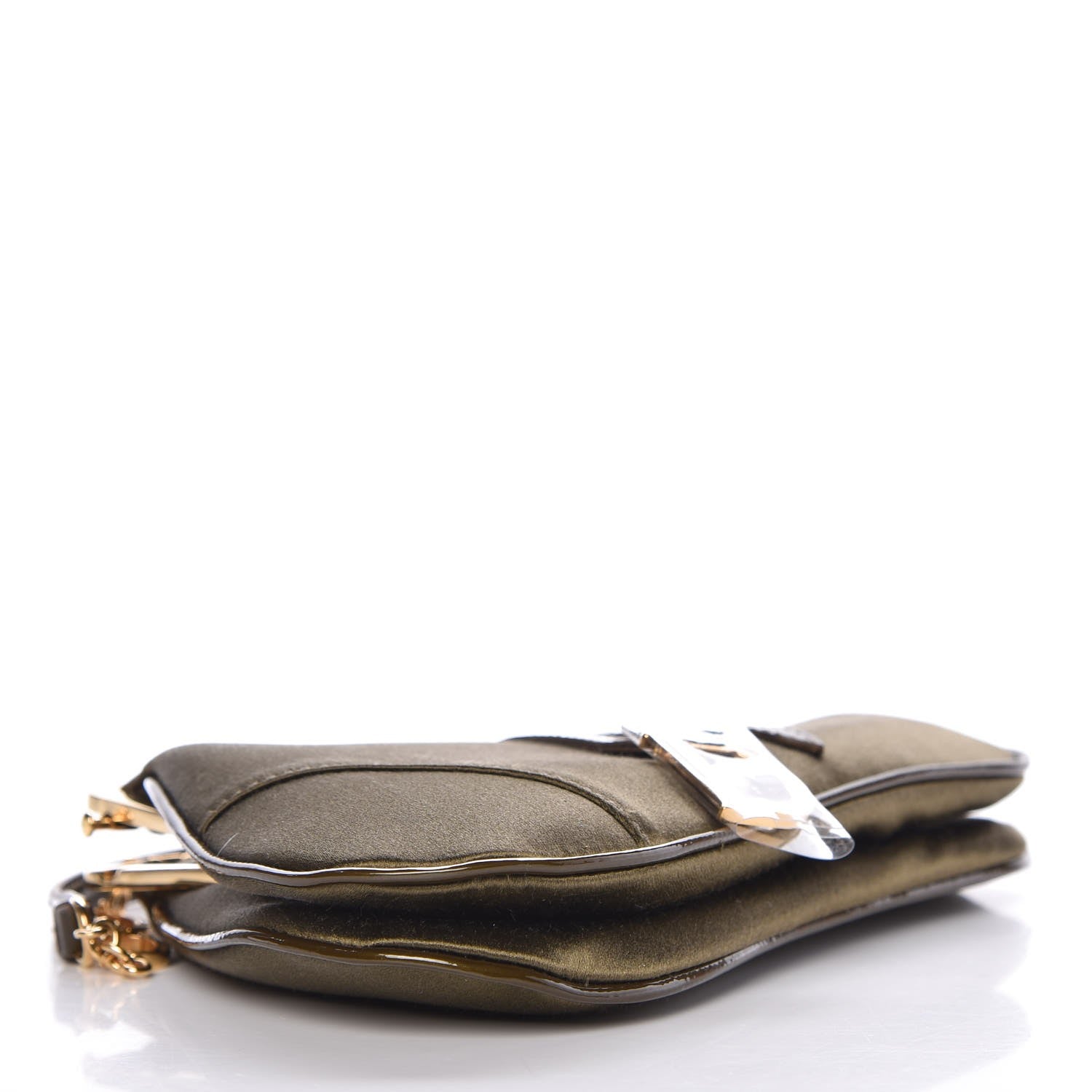 Christian Dior Nylon Mini Saddle Bag Kaki 4 of 10