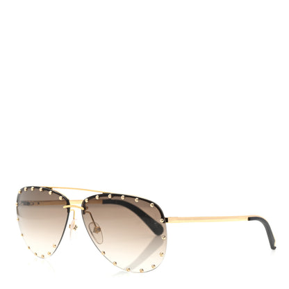 Louis Vuitton The Party Aviator Gradient Sunglasses Z0914U Brown 1 of 8