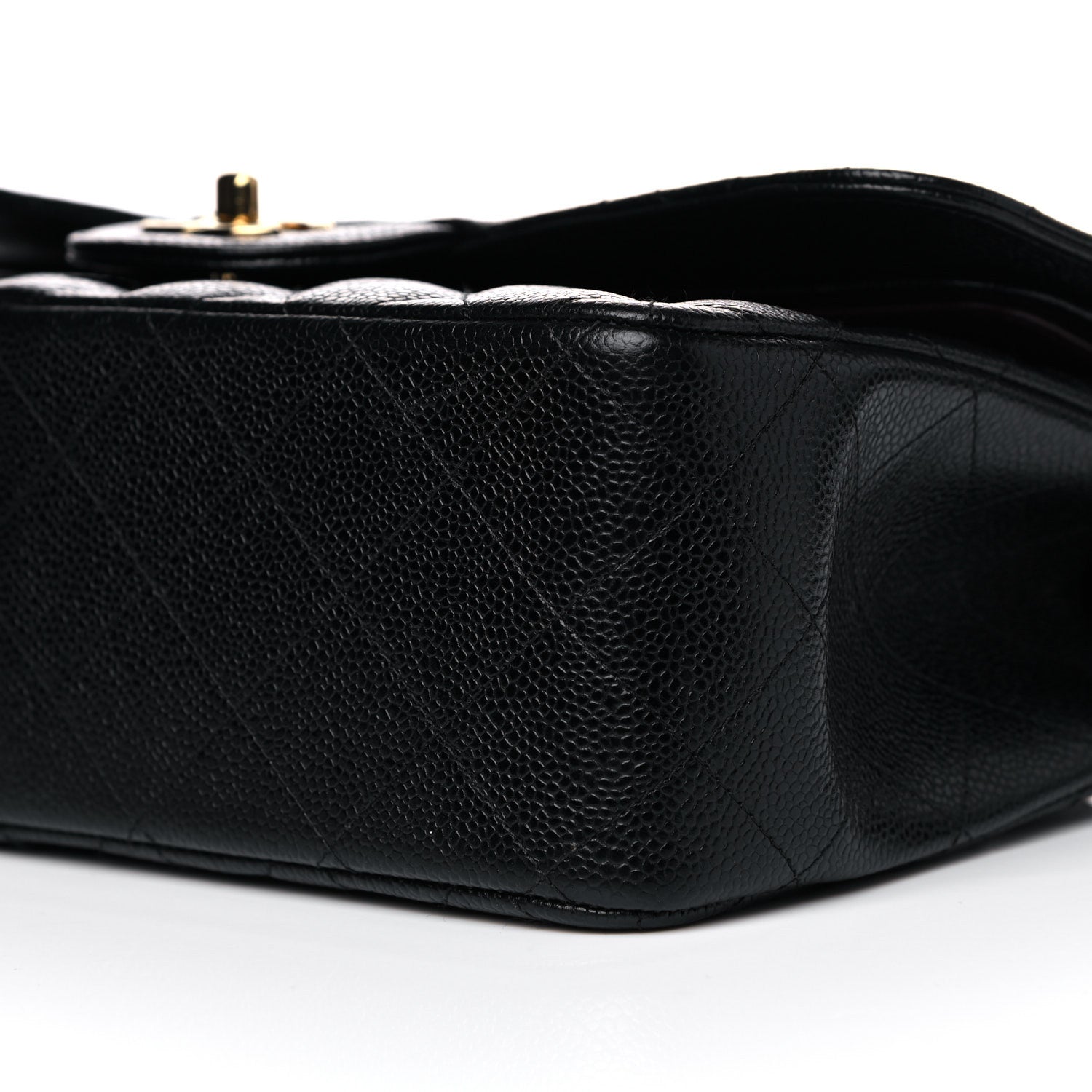 Chanel Caviar Quilted Jumbo Double Flap Black 10 of 10