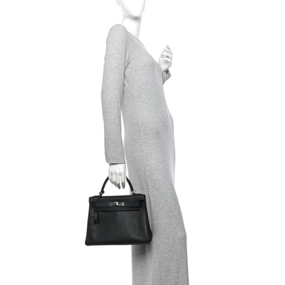 Hermes Togo Kelly Retourne 28 Black 2 of 13
