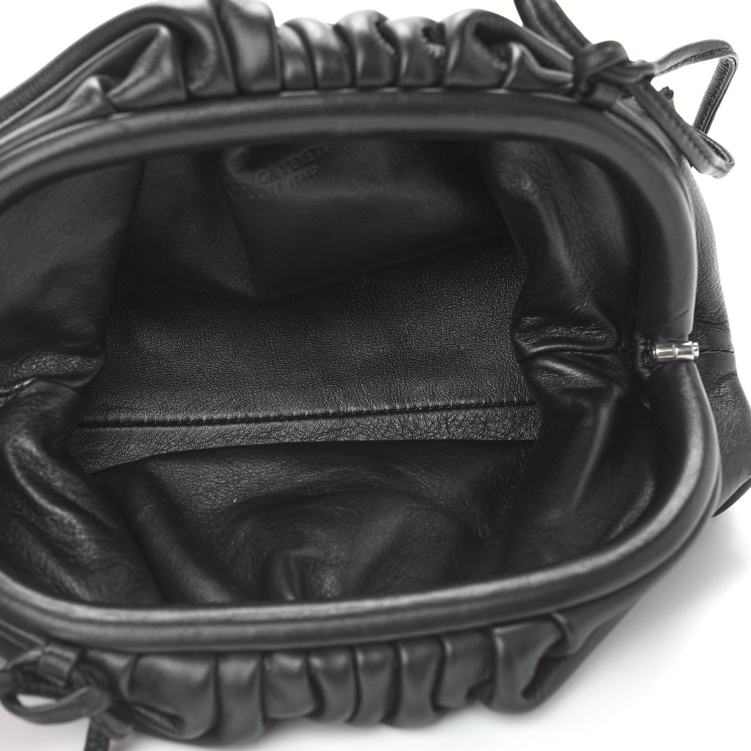 Bottega Veneta Butter Calfskin The Mini Pouch Black 5 of 10