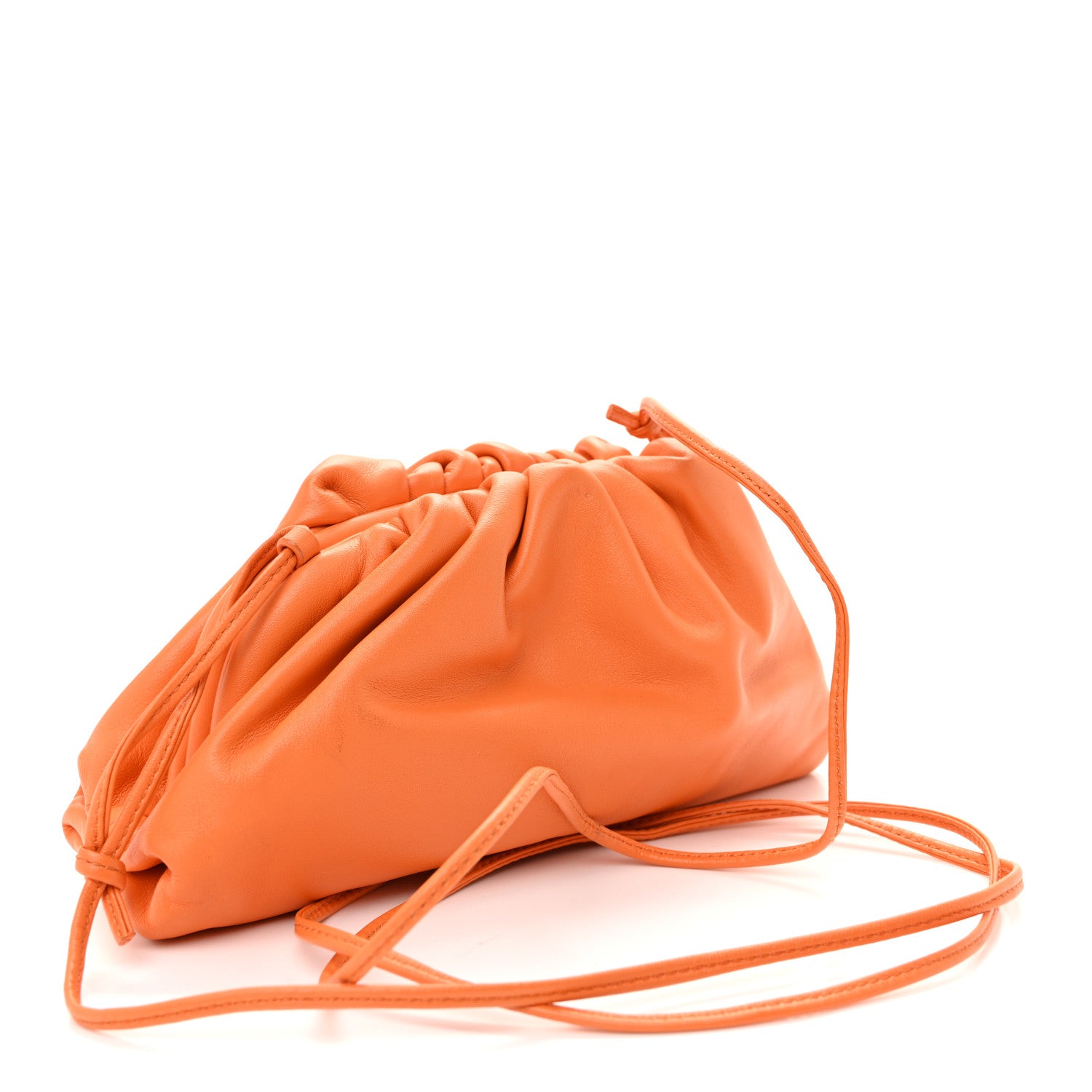 Bottega Veneta Butter Calfskin The Mini Pouch Light Orange 3 of 10