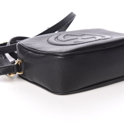 Gucci Pebbled Calfskin Small Soho Disco Bag Black 7 of 8