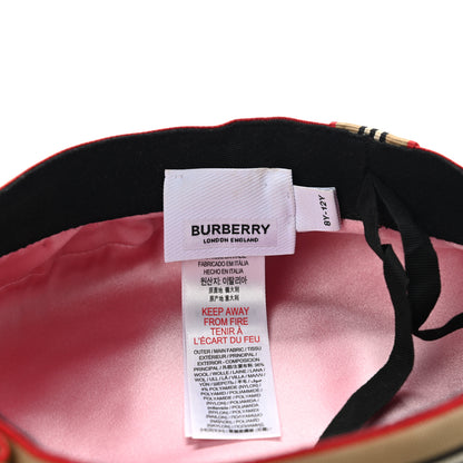 Burberry Wool Kids Beret 8-12Y Black 7 of 8