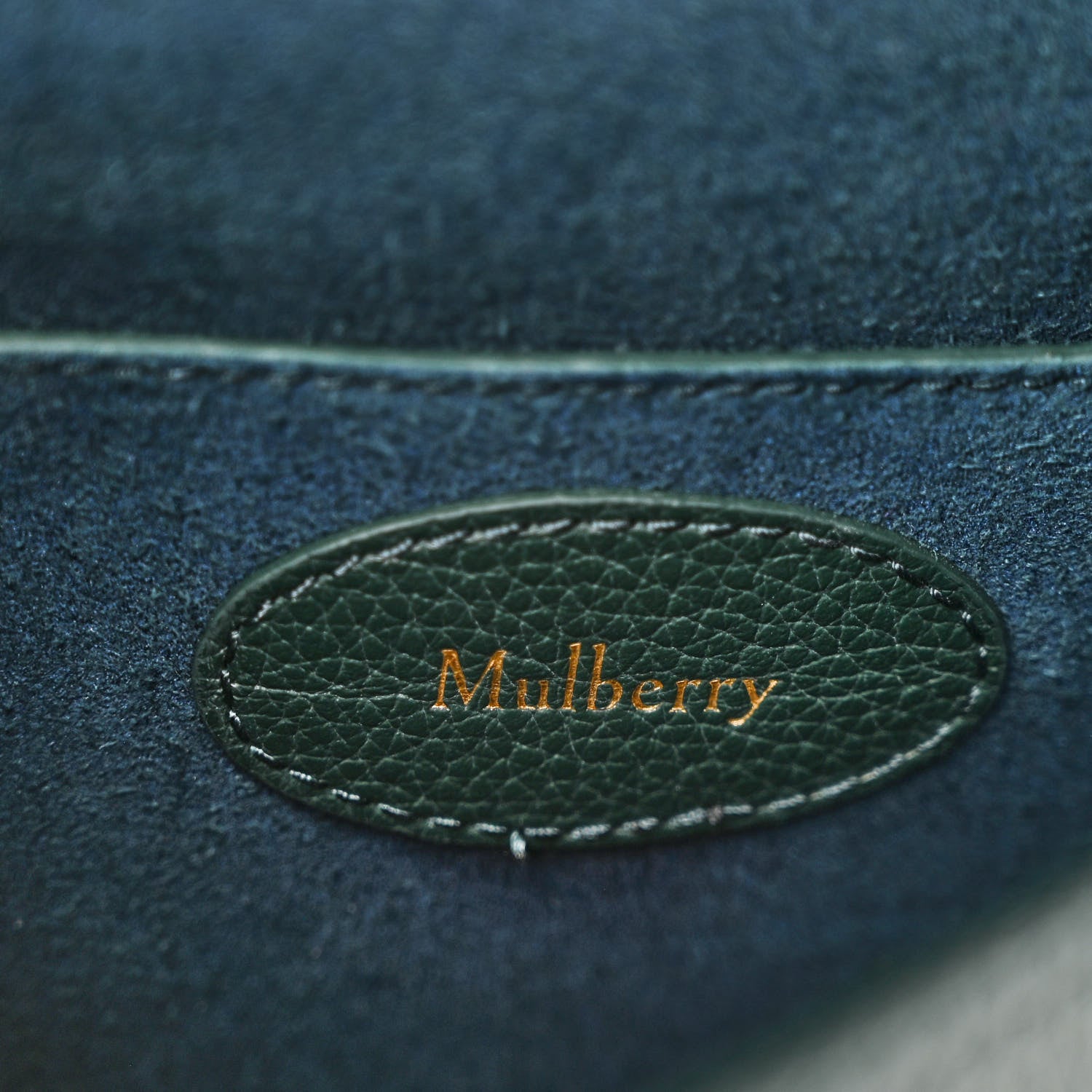 Mulberry Small Classic Grain Small Amberley Satchel Mulberry  Green 9 of 9