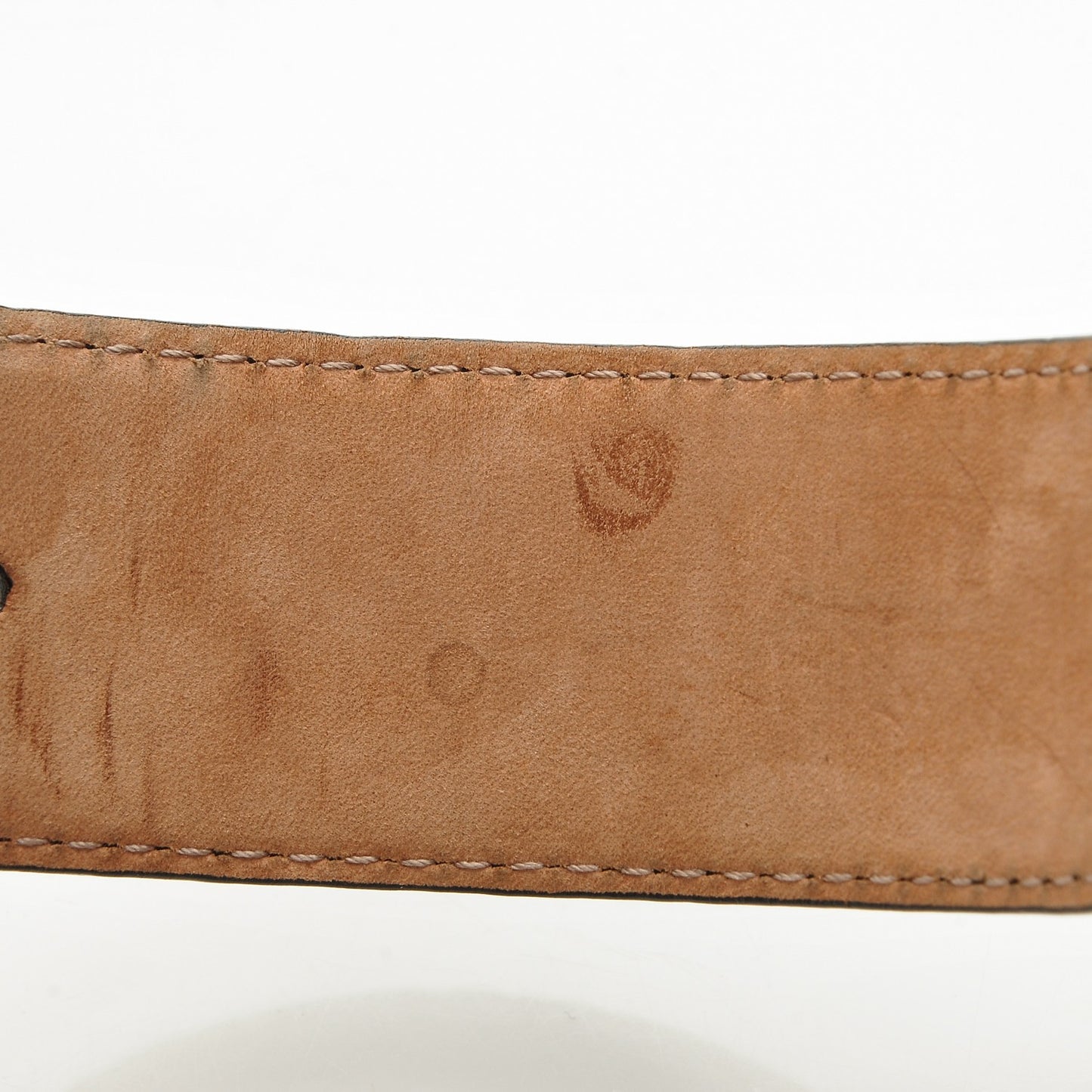 Guccissima Interlocking G Belt 85 34 Black