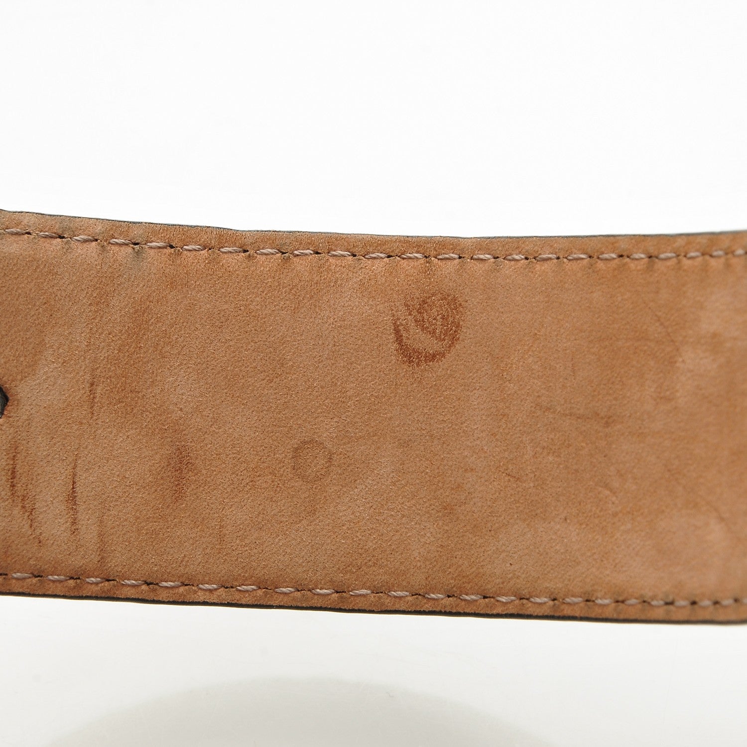 Gucci Guccissima Interlocking G Belt 85 34 Black 7 of 7