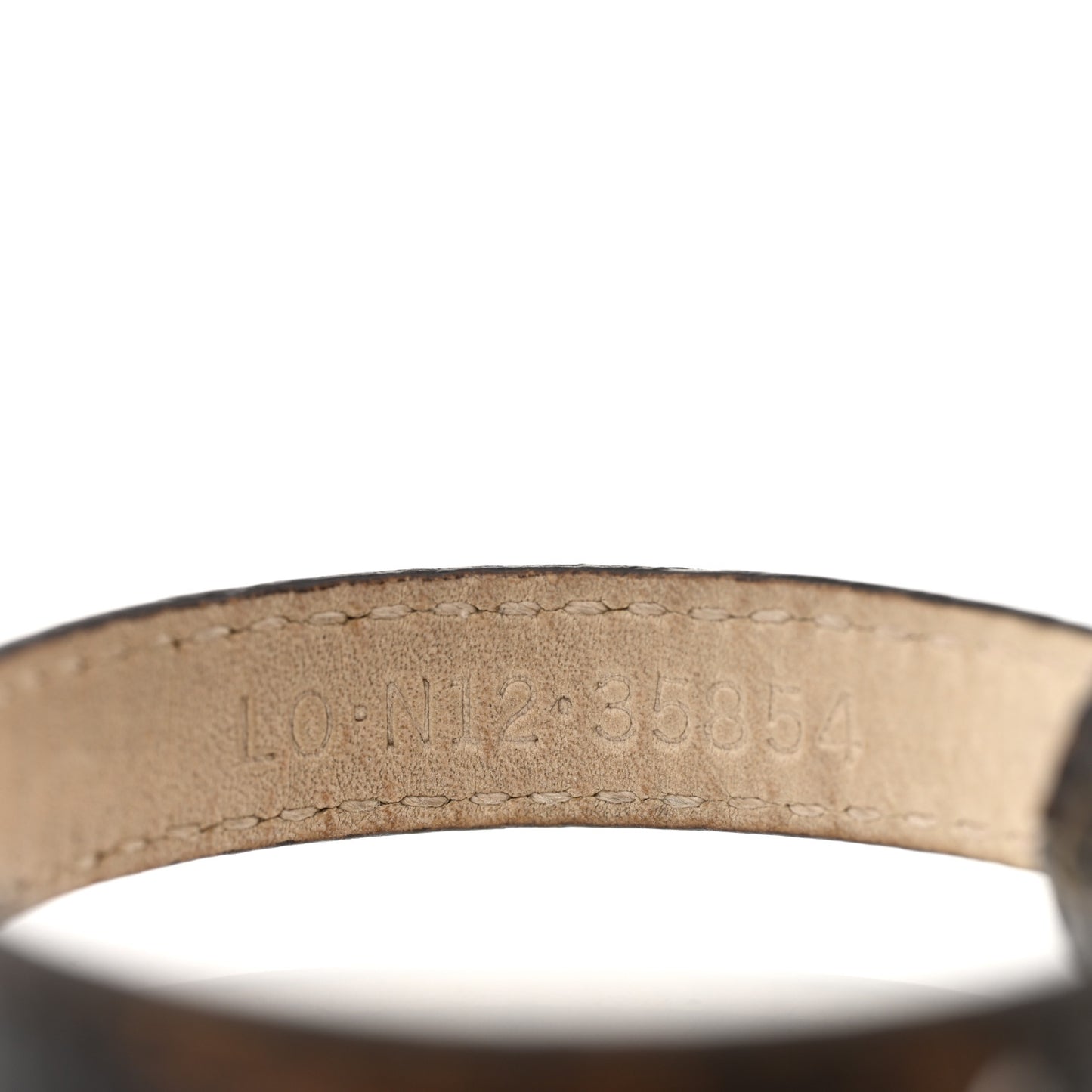 Karung Snakeskin Serpenti Forever Bracelet Brown