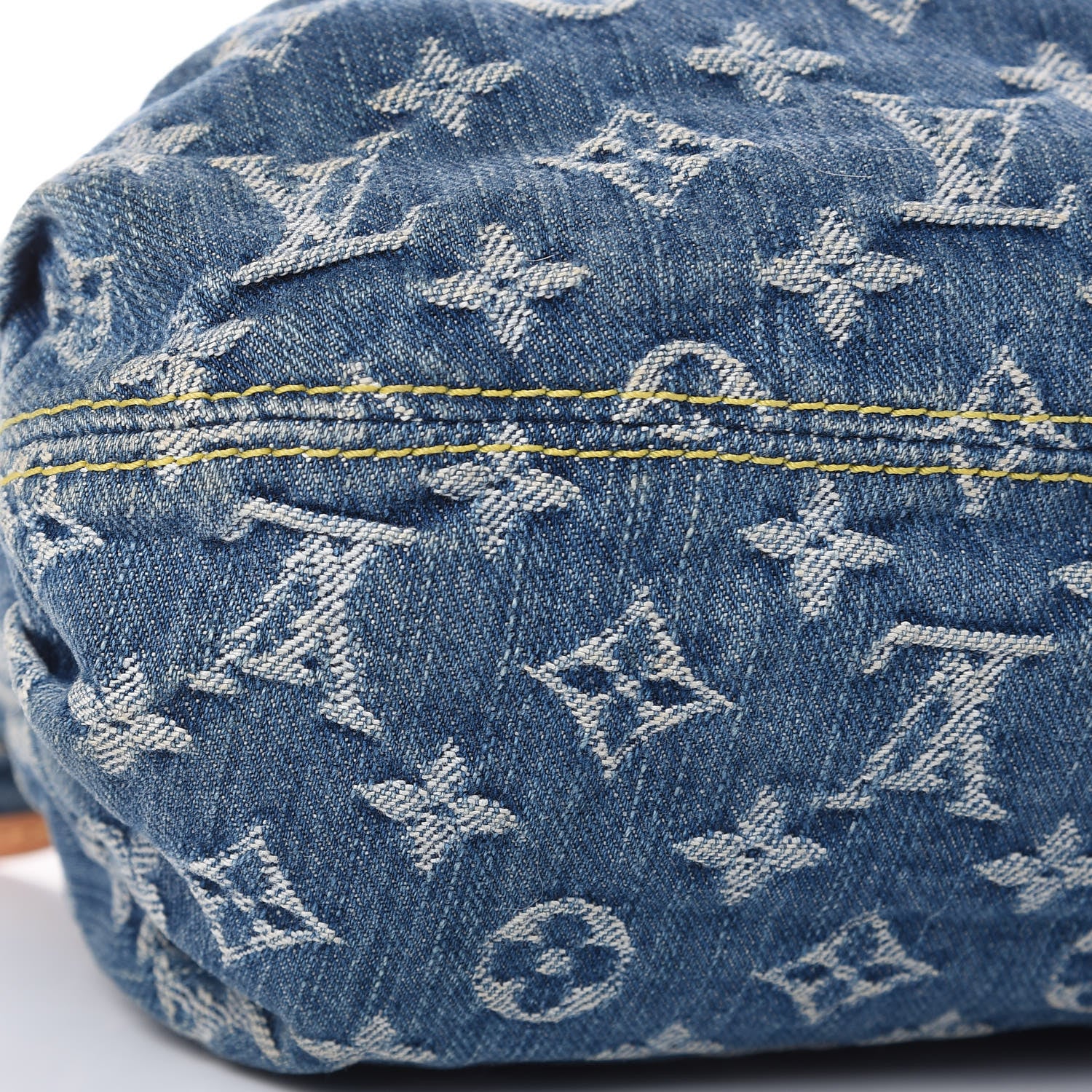 Louis Vuitton Monogram Denim Pleaty Blue 15 of 16