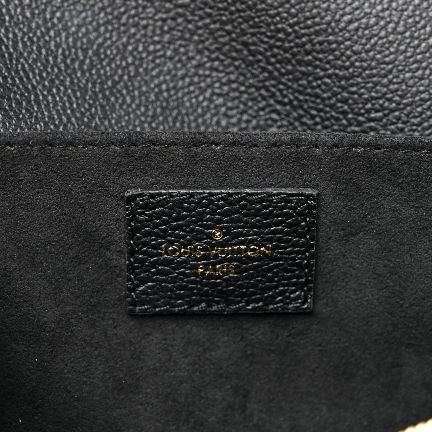 Louis Vuitton Empreinte Monogram Giant Pochette Metis East West Black Beige 6 of 10