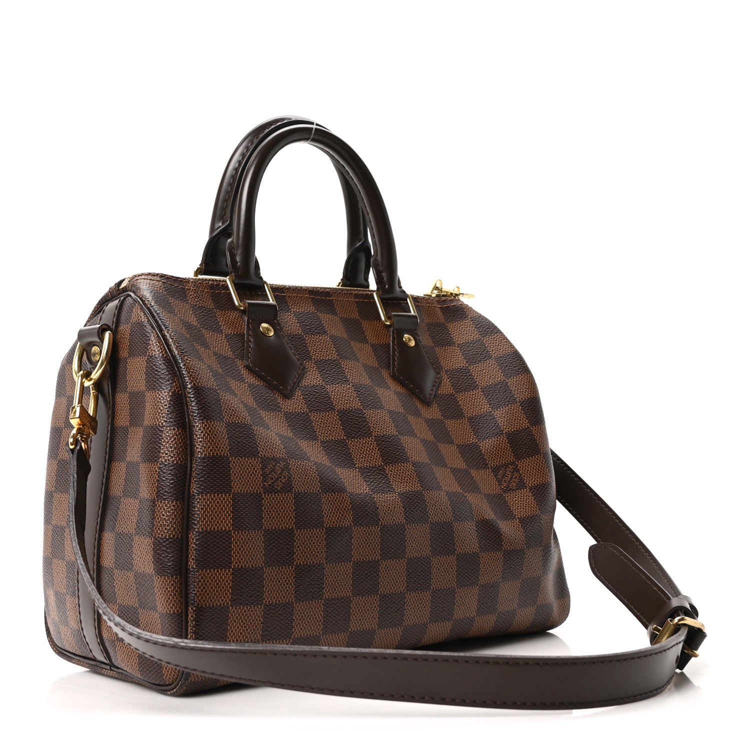 Louis Vuitton Damier Ebene Speedy Bandouliere 25 3 of 9