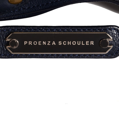 Proenza Schouler Lambskin Medium PS1 Satchel Navy 13 of 14