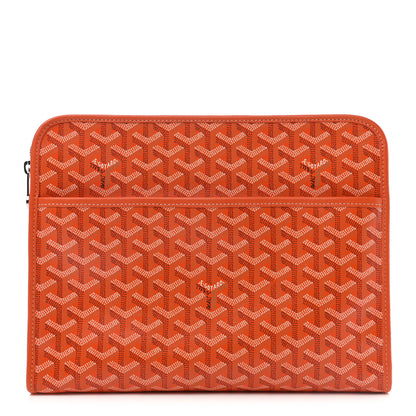 Goyard Goyardine Jouvence Toiletry Pouch Orange 1 of 8