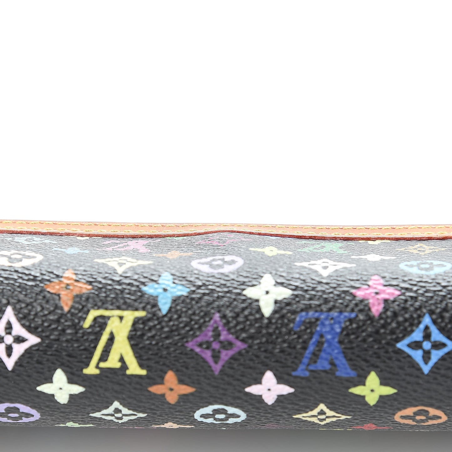 Monogram Multicolor Porte Tresor International Wallet Black