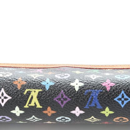 Louis Vuitton Monogram Multicolor Porte Tresor International Wallet Black 16 of 16