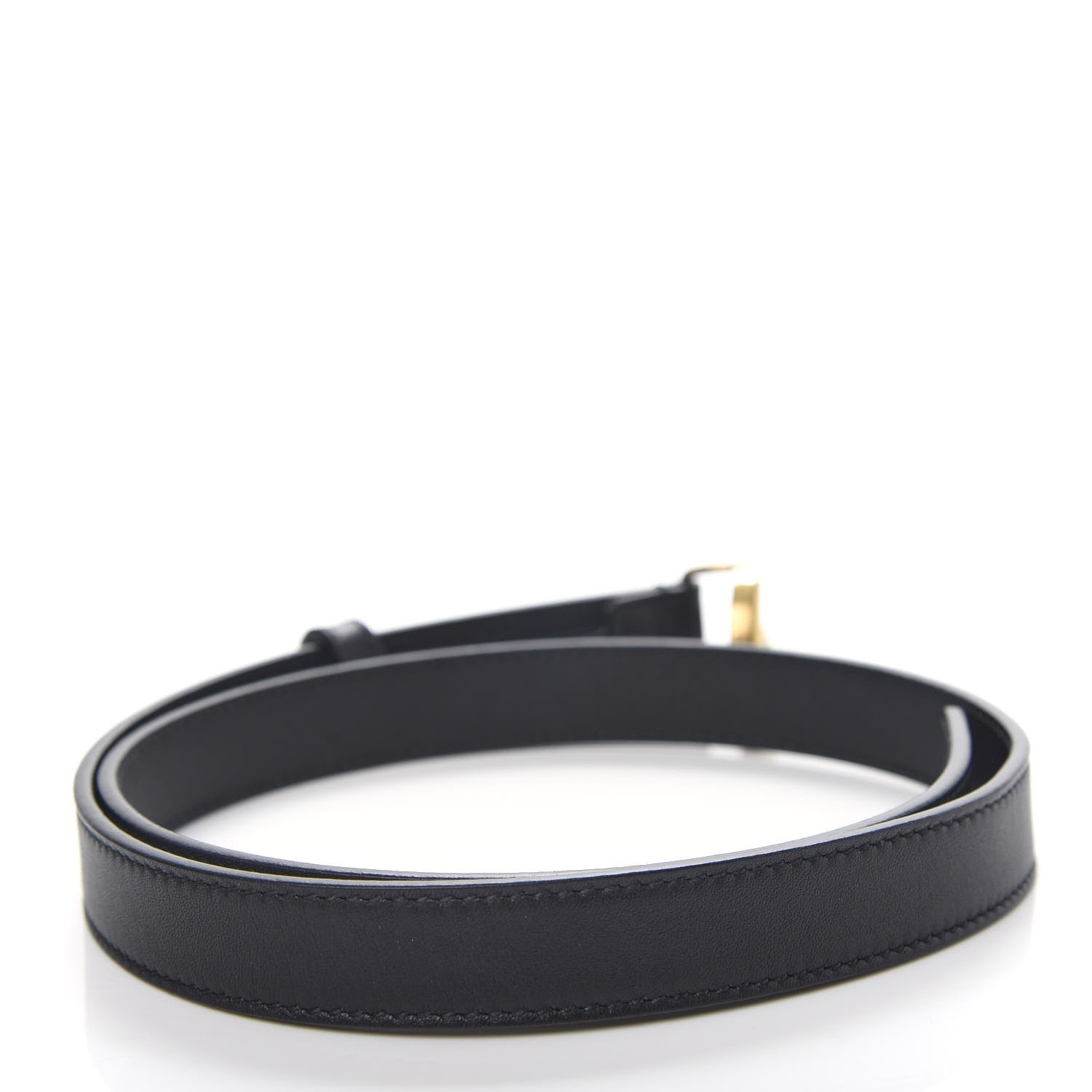 Gucci Calfskin Double G 20mm Belt 75 30 Black 2 of 4