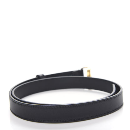 Gucci Calfskin Double G 20mm Belt 75 30 Black 2 of 4