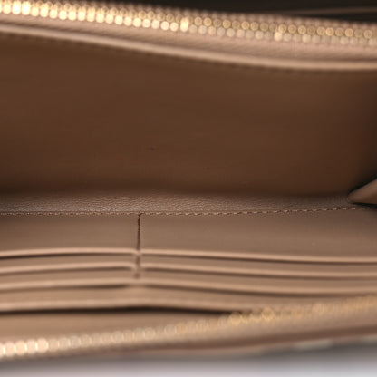Burberry Haymarket Check Large Ziggy Zip Around Wallet Beige 6 of 16