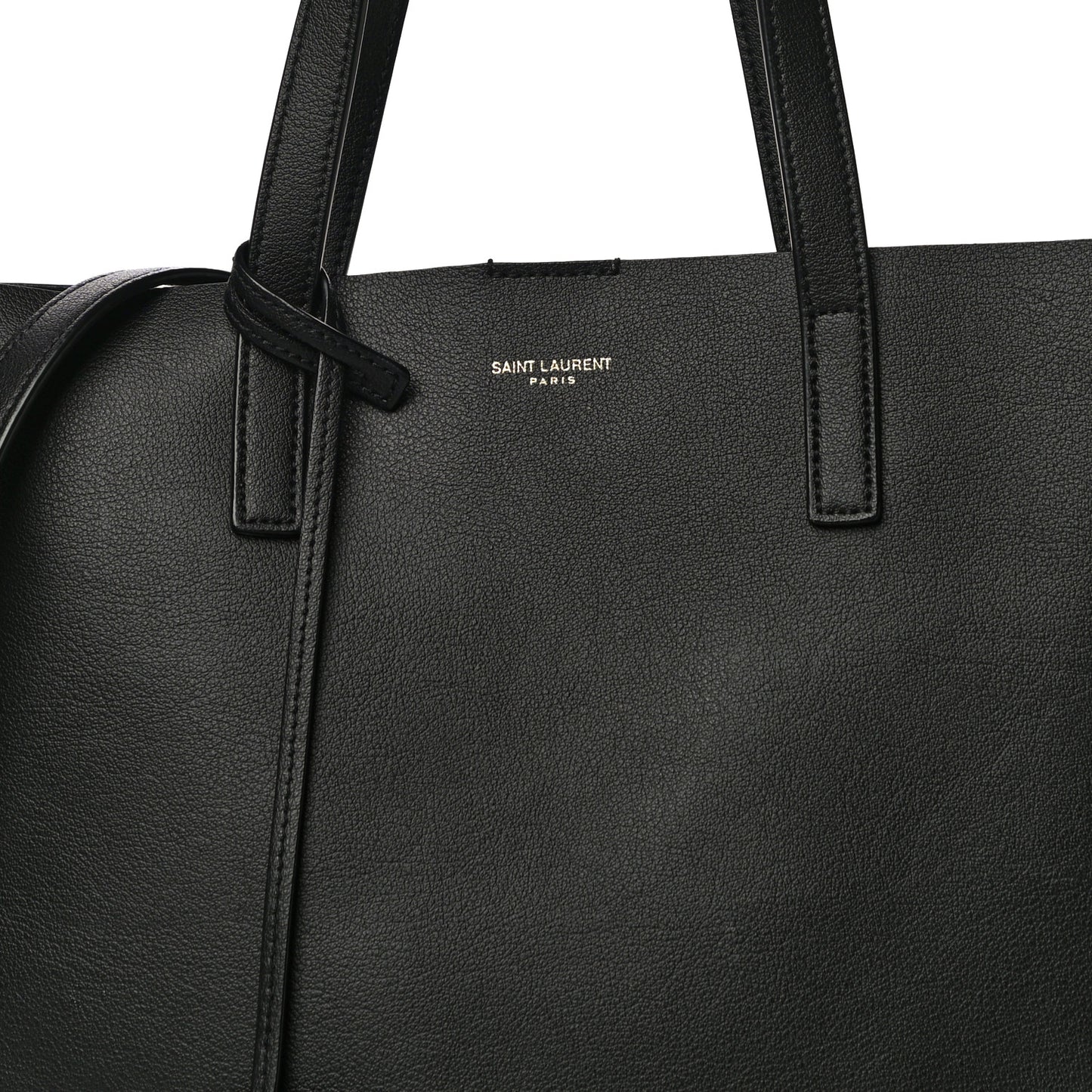 Calfskin Toy Shopping Tote Black