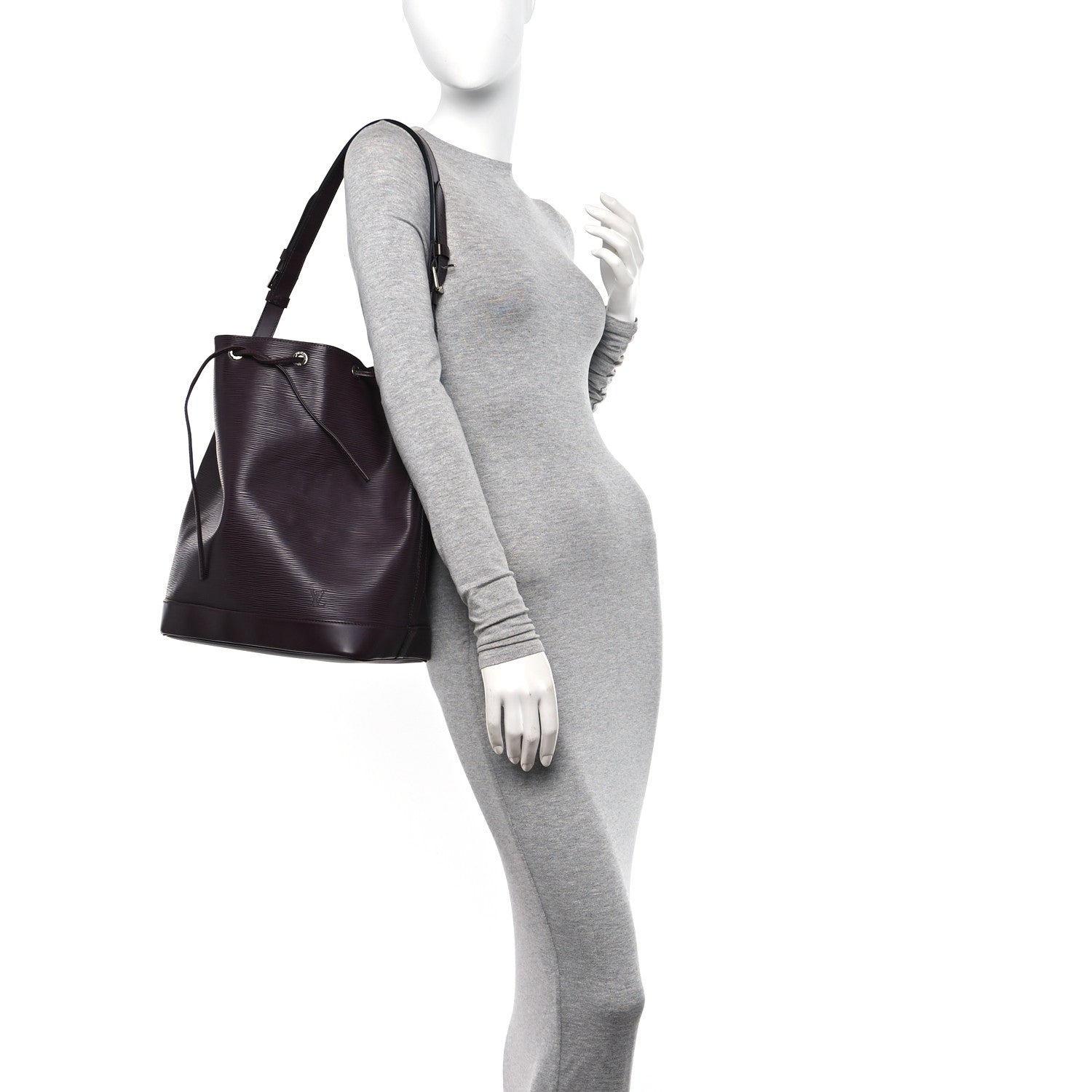 Louis Vuitton Epi Petit Noe NM Quetsche 2 of 10