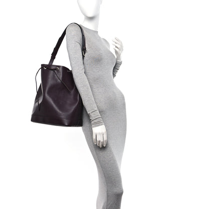 Louis Vuitton Epi Petit Noe NM Quetsche 2 of 10