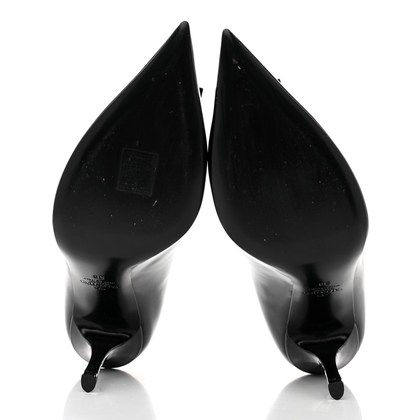 Patent Tonal One Stud 100mm Pumps 38 Black