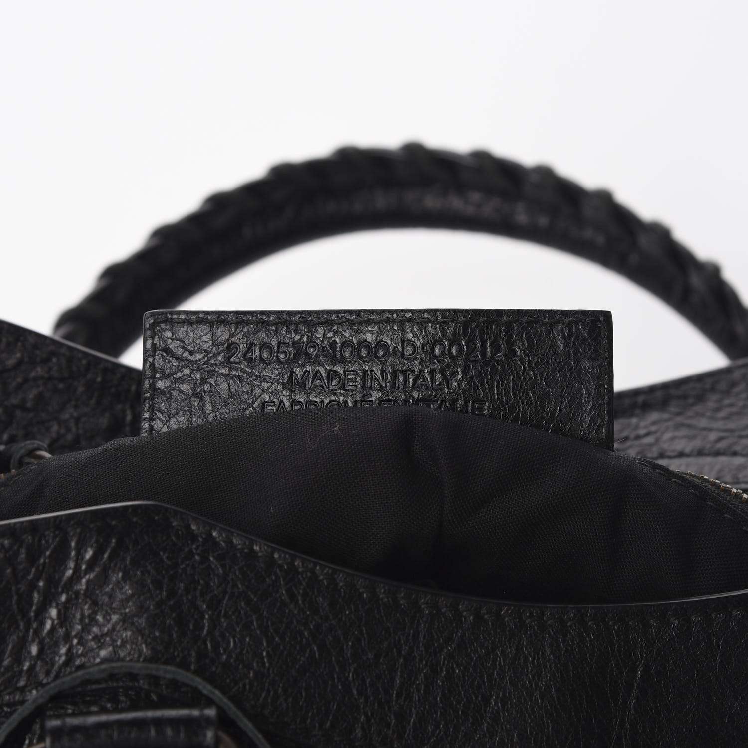 Balenciaga Agneau Classic Hardware Town Black 9 of 10