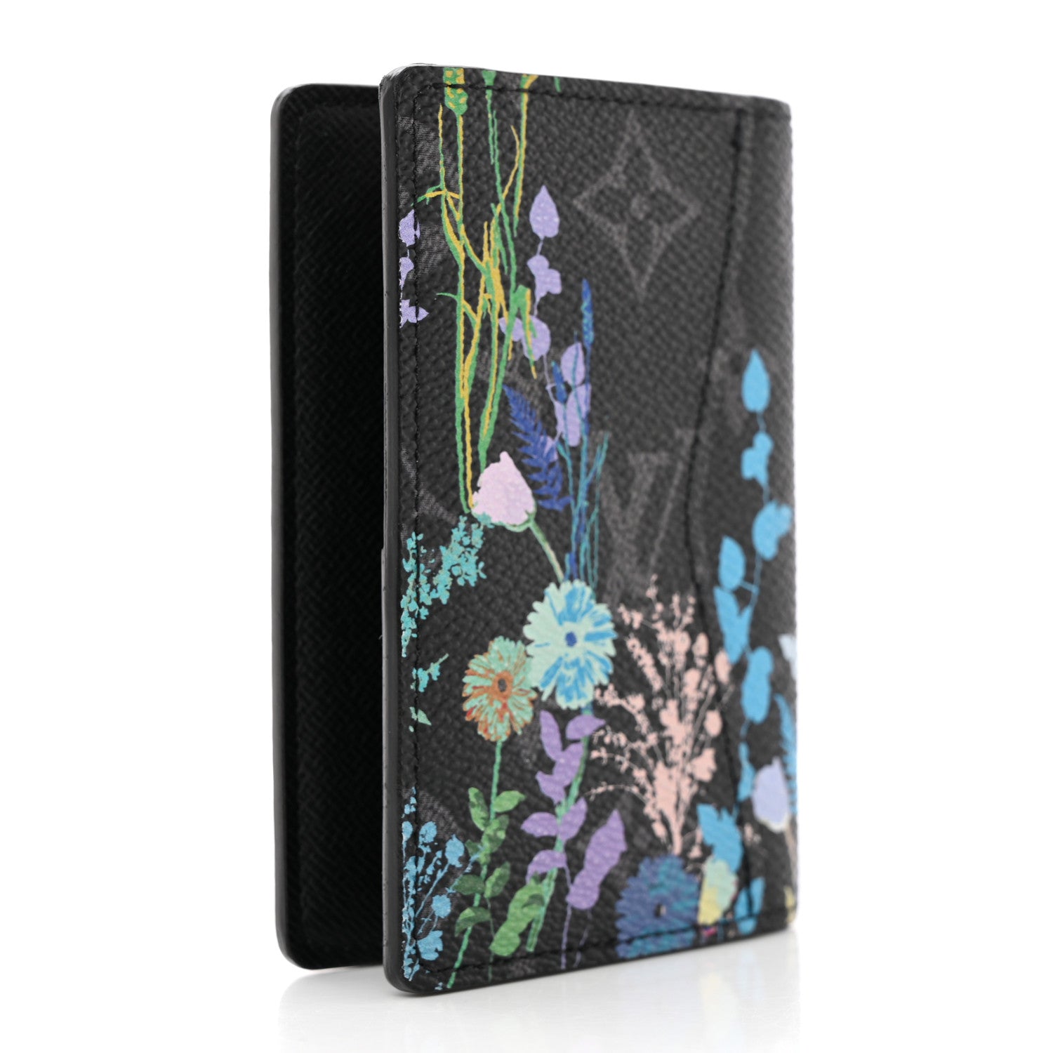 Louis Vuitton Monogram Eclipse Flower Print Pocket Organizer NM 3 of 11