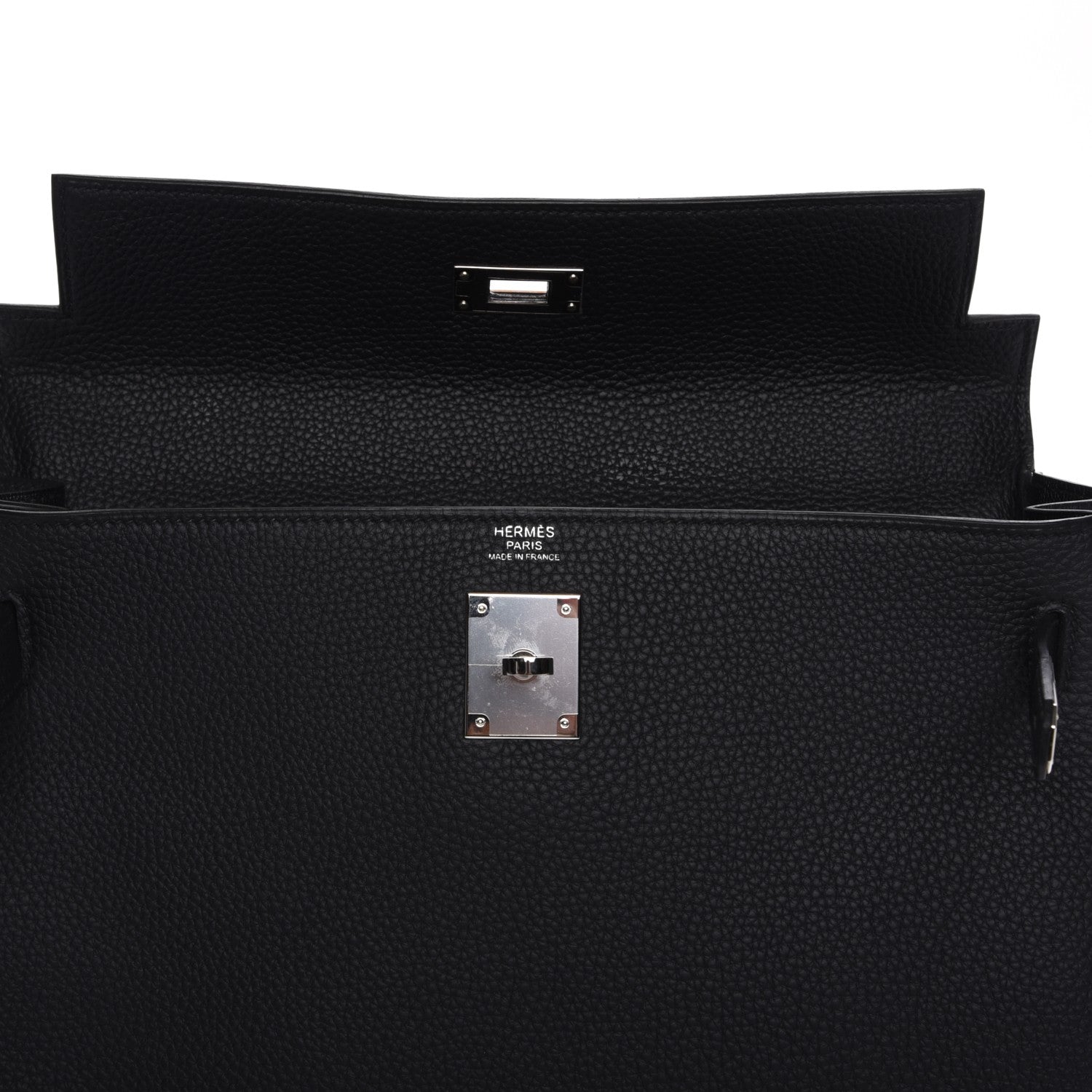 Hermes Togo Kelly Retourne 32 Black 24 of 31