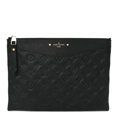 Louis Vuitton Empreinte Daily Pouch Black 1 of 7