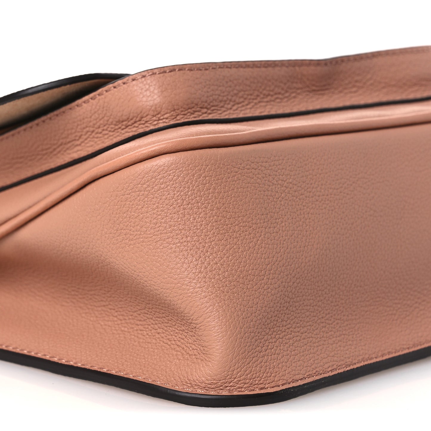 Grained Calfskin Lockme Chain Bag PM Rose Silk