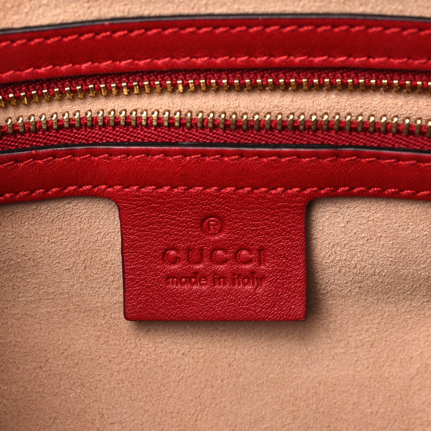 Gucci GG Supreme Monogram Blooms Medium Boston Beige Blue Navy Hibiscus Red 6 of 11