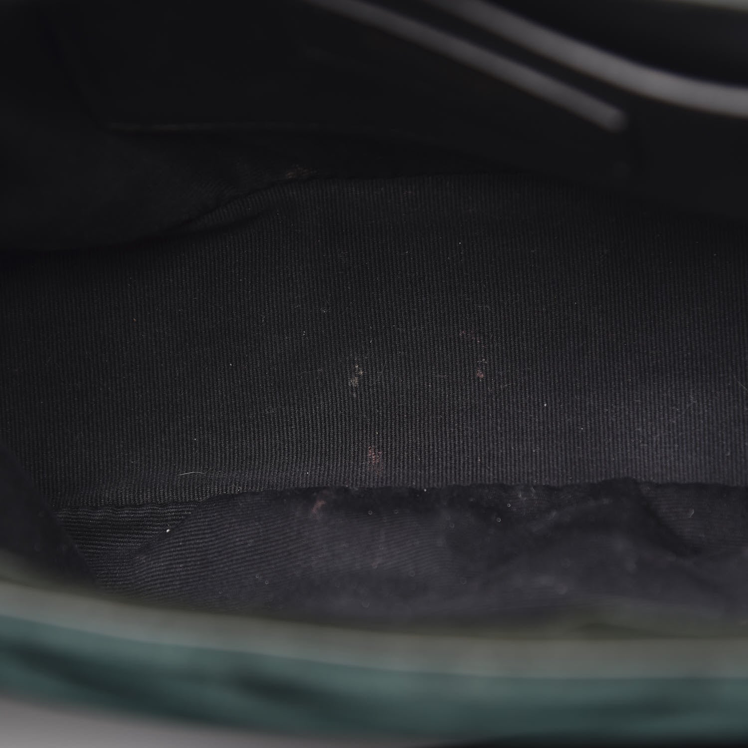 Saint Laurent Velvet Matelasse Chevron Medium Monogram Chain Bag New Dark Green 17 of 19