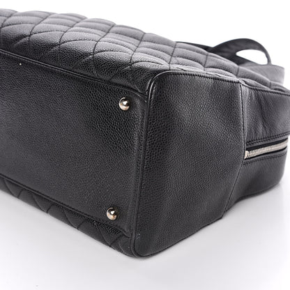 Chanel Caviar Quilted Bowler Black 11 of 12