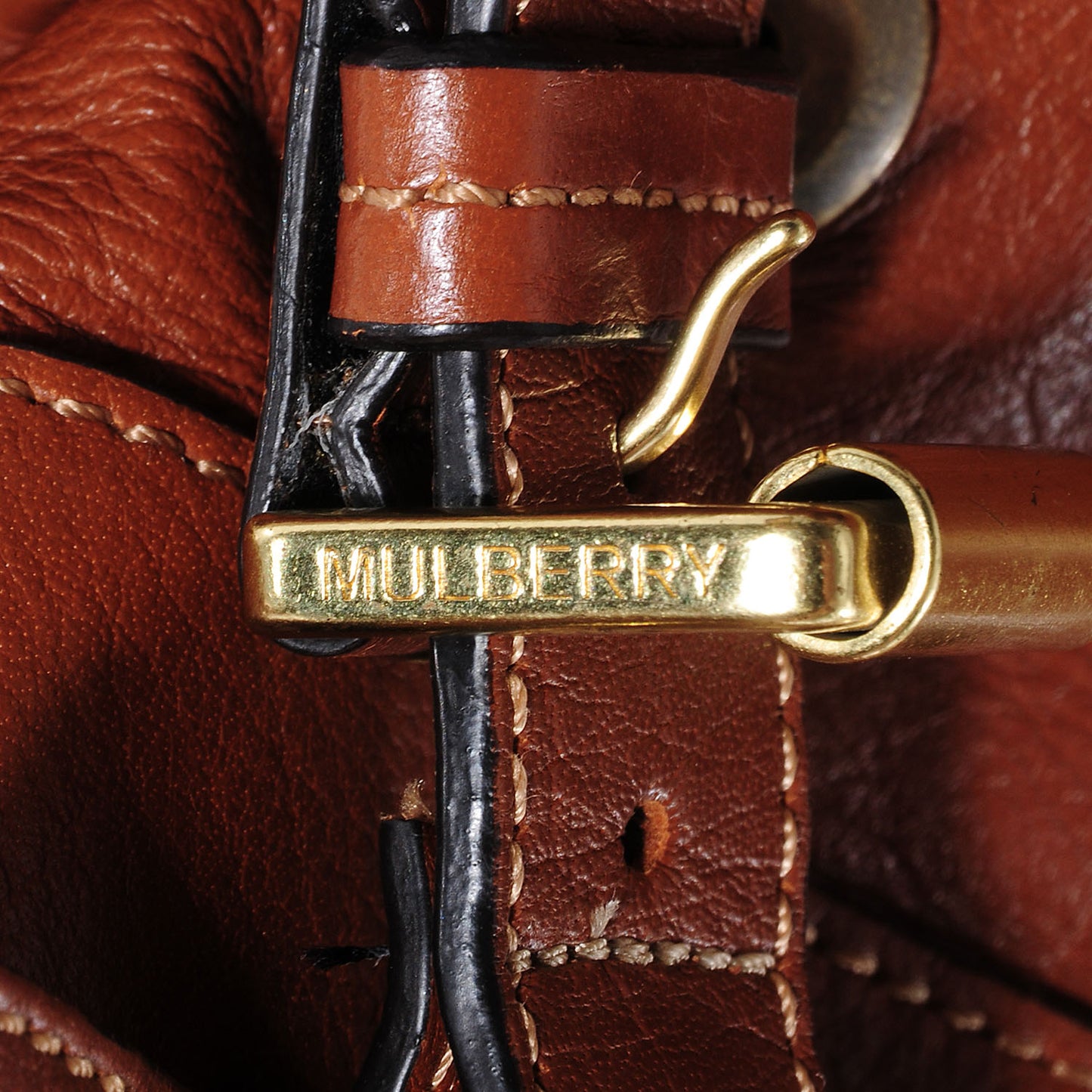 Soft Buffalo Leather Oversized Alexa Oak