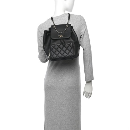 Chanel Caviar Quilted Business Affinity Backpack 2 of 10