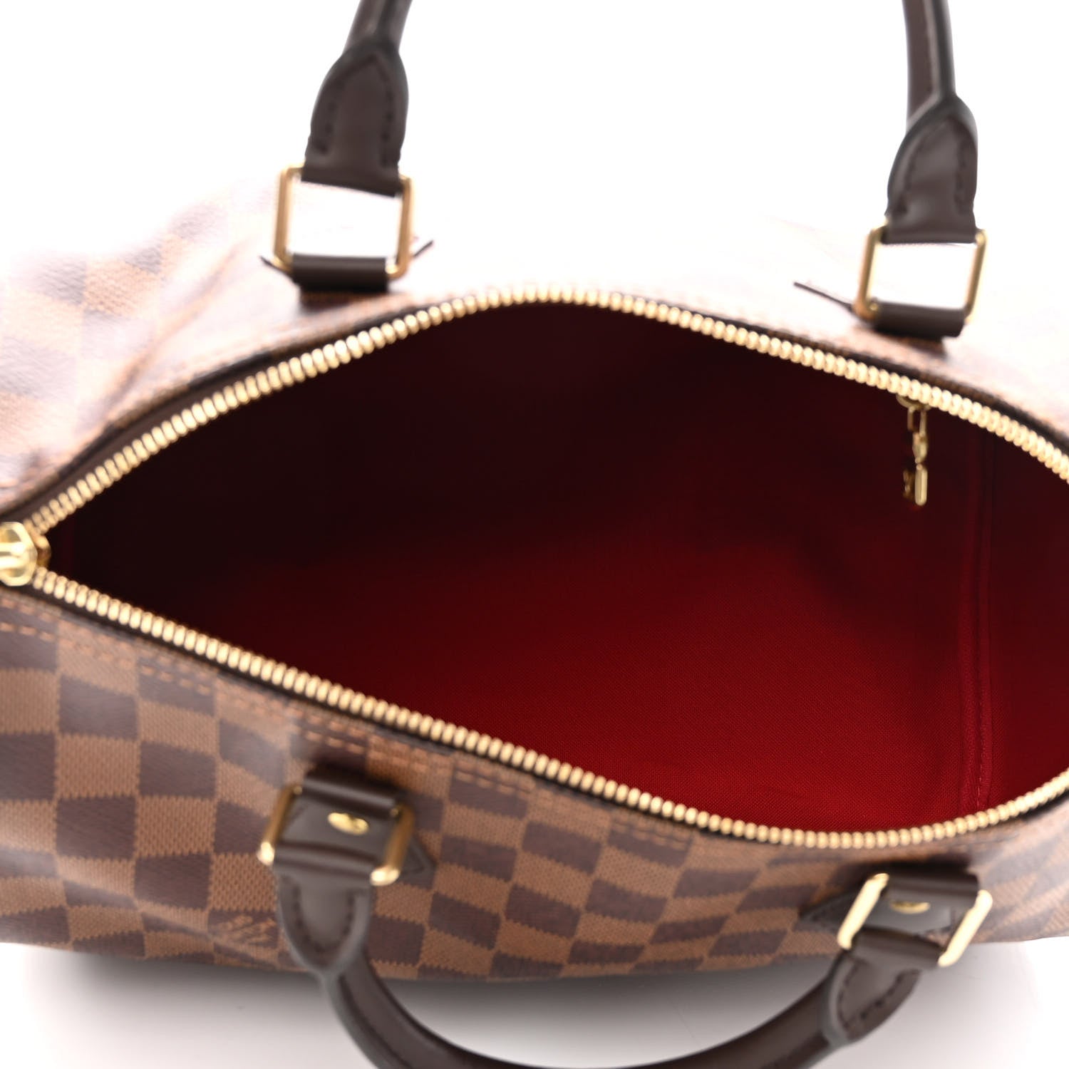 Louis Vuitton Damier Ebene Speedy 30 5 of 9