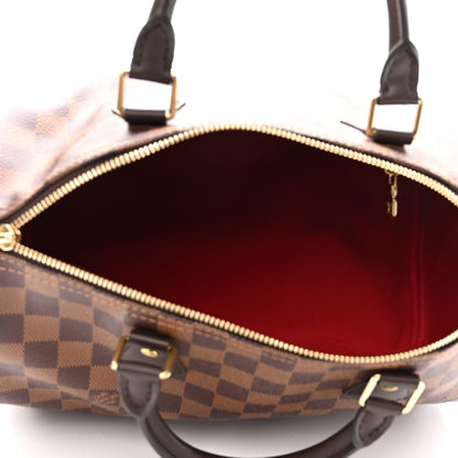 Louis Vuitton Damier Ebene Speedy 30 5 of 9