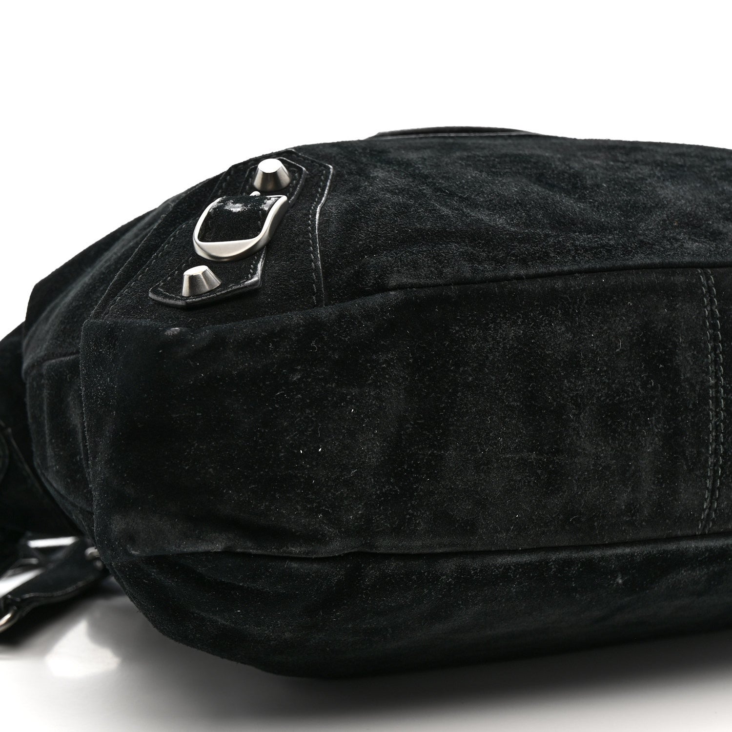 Balenciaga Baby Daim Suede Classic Hardware Town Black 10 of 19