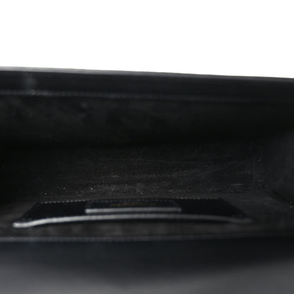 Saint Laurent Smooth Calfskin Medium Classic Monogram Kate Tassel Satchel Black 5 of 10