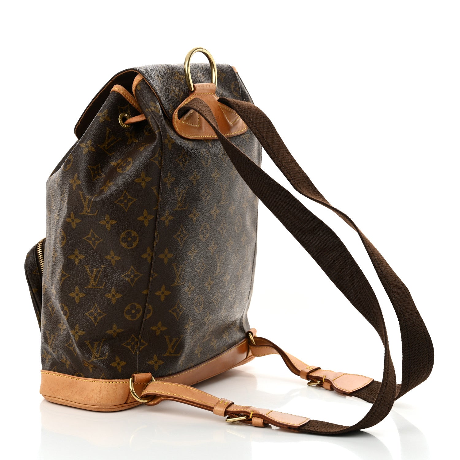 Louis Vuitton Monogram Montsouris MM Backpack 3 of 17