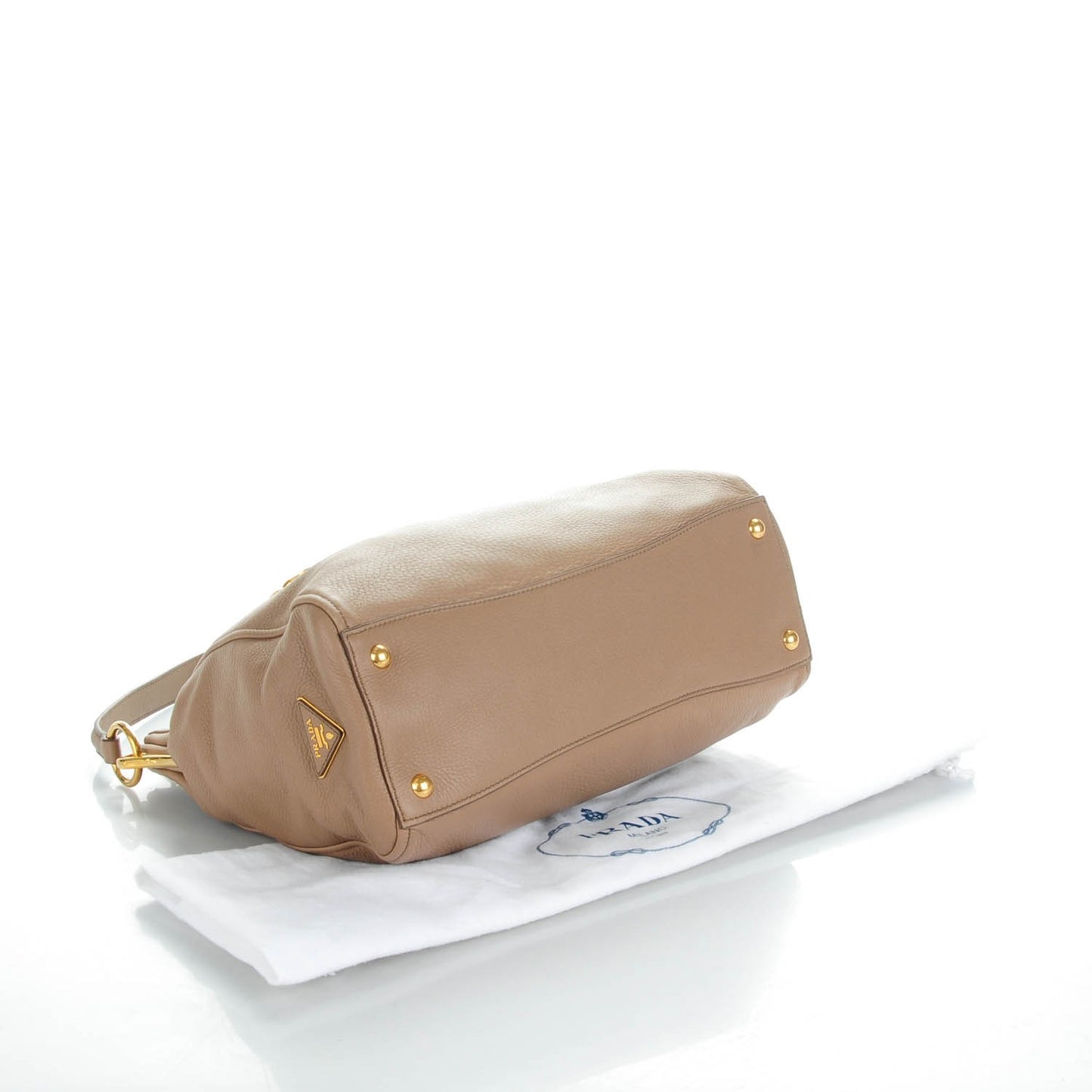 Cervo Deerskin Hobo Visone