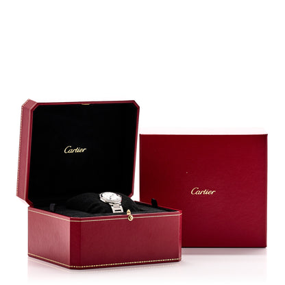 Cartier Stainless Steel Diamond Bezel 28mm Ballon Bleu De Cartier Quartz Watch 10 of 10