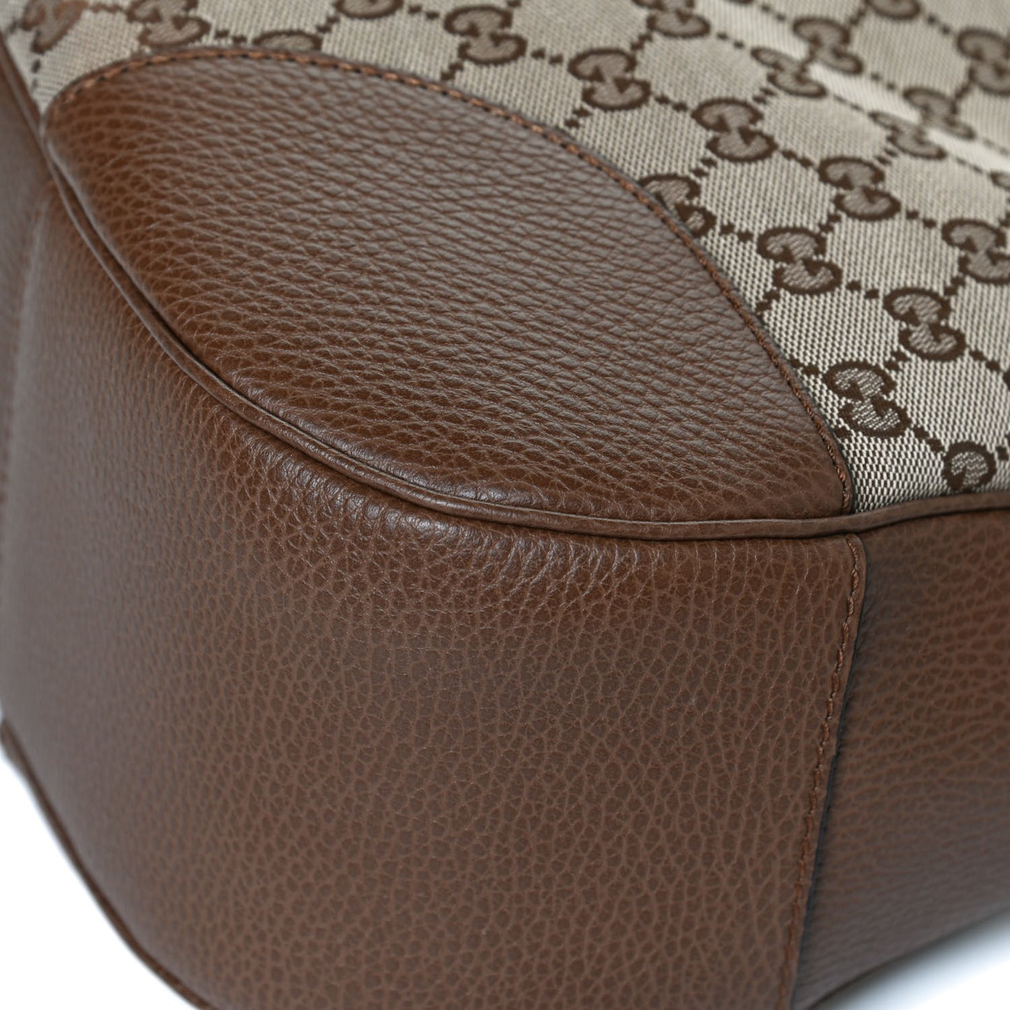 Soft GG Monogram Large Margaux Hobo Brown