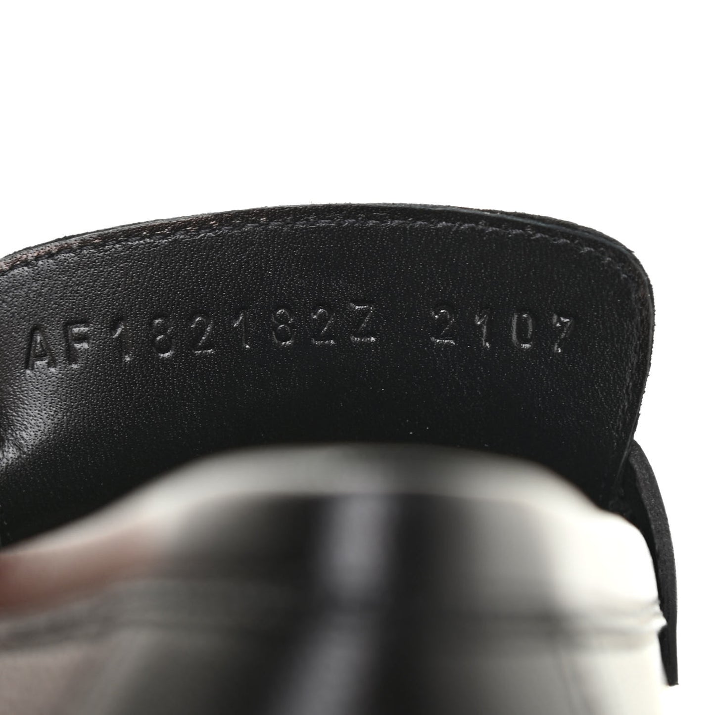 Goatskin Womens Paris Loafers 37 Black